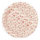 thumbnail of 1020 Teller, Pappe rund Ø 23 cm weiss "Snöflinga"