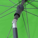 thumbnail of SIENA GARDEN  Tropico Tropico Mittelstockschirm anthrazit/limette 210x140cm