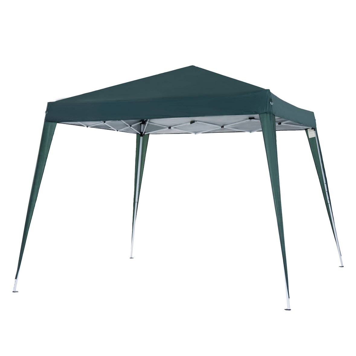 Carpa Plegable 2,4x2,4m de Jardín Diseño Pop Up Cenador de Acero y Tela Oxford