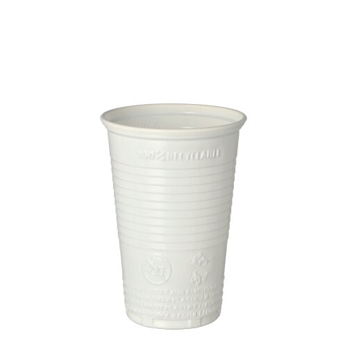 600 Stück Plastikbecher (PP), 0,2 l weiss