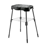 thumbnail of Taurus Maxim's Plus Barbacoa eléctica con patas desmontables de 2000W con gran superfície de 42x24cm, bandeja recoje-grasas, uso interior y exterior
