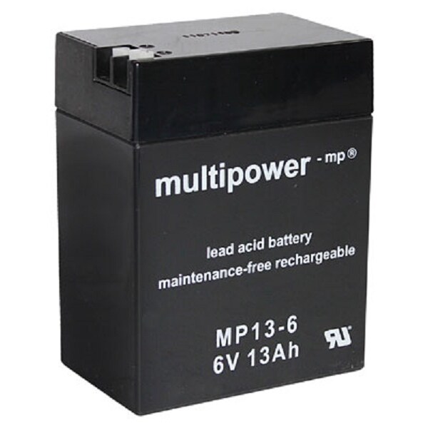 Multipower Blei-Akku MP13-6 Pb 6V / 13Ah