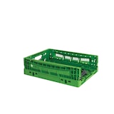 thumbnail of GILAC Caisse pliable empilable Lift-Lock - 400 x 300 - 11 L - Vert G030012