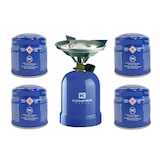 thumbnail of Estufa de gas 2200W Carcasa de acero + 4 cartuchos de gas KEMPER de 190g