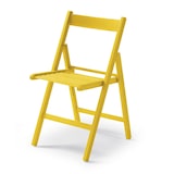 thumbnail of Yelloo - Silla mod. LIBRO color AMARILLO Plegable Ahorra espacio Plegable Madera maciza de haya