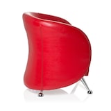 thumbnail of Loungesessel / Clubsessel ST. LUCIA Kunstleder rot hjh OFFICE