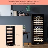 thumbnail of Barossa 73 Duo Weinkühlschrank 2 Zonen 192 Ltr 73 Fl Touch-Display Schwarz BRAND_75368113