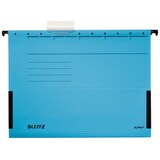 thumbnail of Hängetasche ALPHA, A4, blau, seitlich geschlossen, Karton: 275g