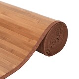 thumbnail of vidaXL Vloerkleed vierkant 100x100 cm bamboe naturel