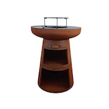 thumbnail of PURLINE Barbecue redondo com prancha em aço redondo e grelhador em aço corten EFP55RCO