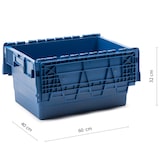 thumbnail of Caja Plástica Azul Integra 40 x 60 x 32 cm Ref.SPKM 320
