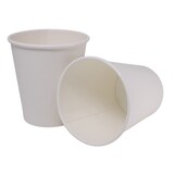 thumbnail of Trinkbecher aus Pappe weiß Pappbecher kompostierbar - Kapazität: 177 ml (6 oz)  1000 Stück