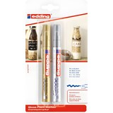 thumbnail of Edding Glanzlackmarker 750 2-4 mm gold+silber 2er-Blister