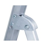 thumbnail of PROREGAL ML Stufen-Stehleiter einseitig begehbar Aluminium eloxiert 4 Stufen