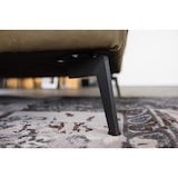 thumbnail of KAWOLA Sofa BLOOM Ecksofa Leder camel Recamiere rechts