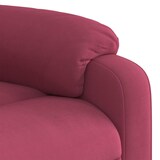 thumbnail of vidaXL Massagesessel mit Aufstehhilfe Weinrot Samt