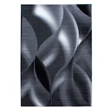 thumbnail of Teppich Schlafzimmer Wellenmuster Elegant Waschbar Strapazierfähig Wohnzimmer Esszimmer Schwarz 120x170 cm – INN von Kadima Design