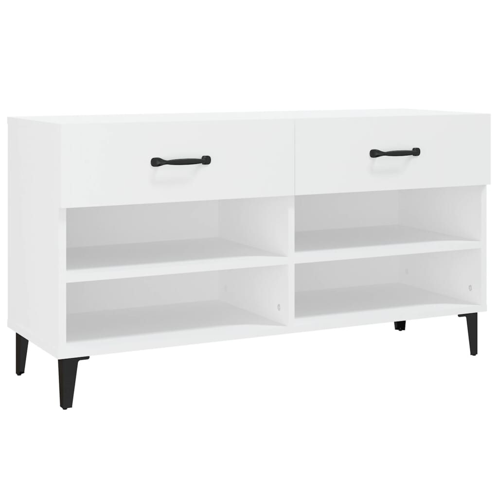 Helloshop26 - Scarpiera mobile contenitore per scarpe mobile per ingresso/corridoio/soggiorno 102 x 35 x 55 cm legno ingegnerizzato 02_0021420