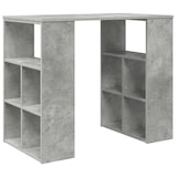 thumbnail of vidaXL Schreibtisch mit Regal Beton Grau 90 x 50 x 75 cm Holzwerkstoff