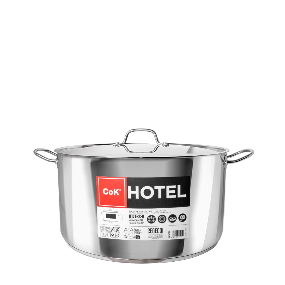 Olla con Tapa 32x18 cm 14,20 L