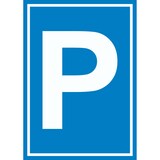 thumbnail of P Parkplatz Schild A2 (420x594mm)