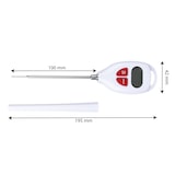 thumbnail of GILAC Thermomètre à sonde en inox étanche 100 mm - contrôles HACCP - Blanc G030321