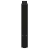 thumbnail of Pieds De Table Basse Noir 2 Pièces 60 X (42 43) Cm Acier