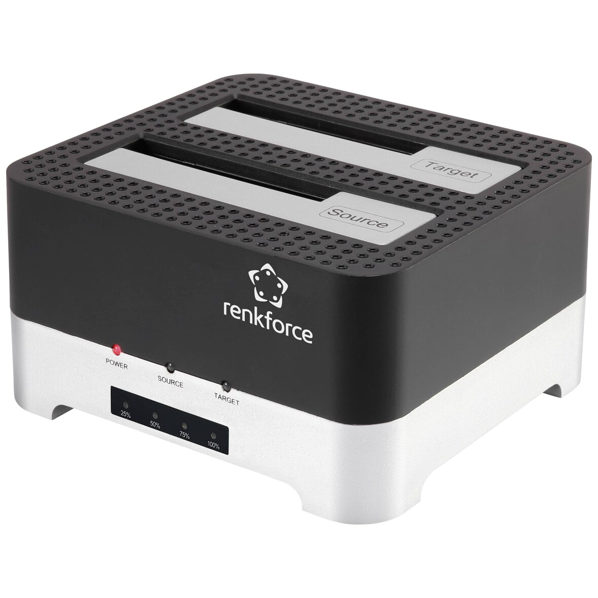 Renkforce USB 3.0 SATA Festplatten-Dockingstation mit Clone-Funktion