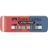 thumbnail of Faber-Castell Radierer 187040 18x8x54mm Kautschuk rot/blau