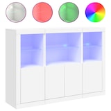 thumbnail of Helloshop26 - Buffet Sideboard Kommode Schrank Aufbewahrungseinheit Organizer für Küche Wohnzimmer Lounge mit LED-Beleuchtung 02_0037195