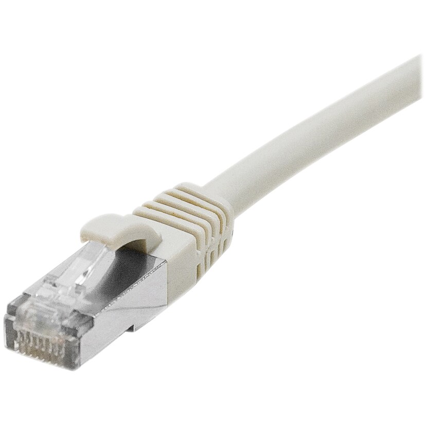GENERIQUE cordon RJ45 catégorie 6A F/UTP LSOH snagless gris - 1 m