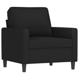 thumbnail of Ensemble de canapés 4 pcs noir velours Modèle Nova Pure