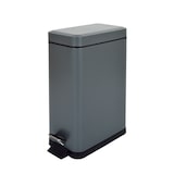 thumbnail of SVITA STM10 Prullenbak pedaalemmer afvalbak 10l incl. binnenemmer soft-close deksel grijs