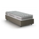 thumbnail of Dmora Einzelbett Anita, Containerbett mit Kunstlederbezug, 100% Made in Italy, Seitliche Öffnung, inklusive Matratze Cm 80x190, Turteltaube