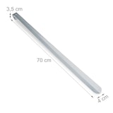 thumbnail of Relaxdays Schuhlöffel, extra großer & stabiler Schuhanzieher, kein Bücken, zum Aufhängen, Metall, 70 cm, silber glänzend