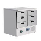 thumbnail of Polar G-serie koelwerkbank met 6 lades 240L
