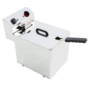 EURAST - Freidora electrica 8 litros de sobremesa - 265x495x325 mm - 3500 W 230/1V - 4408010V