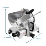 thumbnail of Trancheuse à jambon professionnelle - Lame Ø 300 mm - Épaisseur de coupe : 0,2 à 15 mm