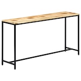 thumbnail of Table console 140 x 35 x 76 cm Bois de manguier massif brut Modèle Sirius Line