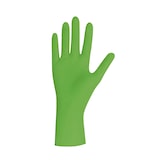 thumbnail of Unigloves GREEN PEARL Nitrilhandschuh puderfrei XL | VE= 10 x 100   : XL