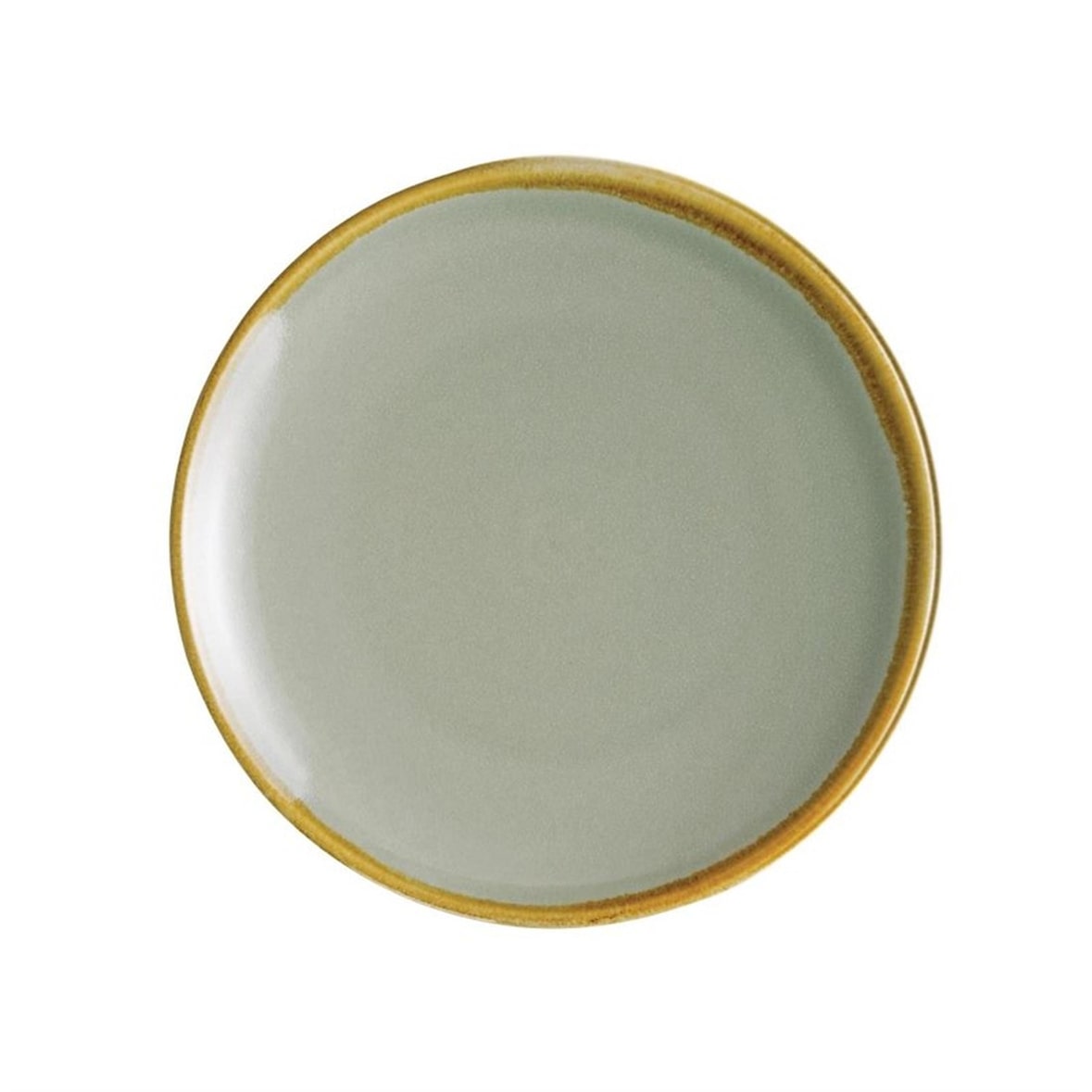 6 Olympia Kiln koffiebordjes Moss | 17,8cm | porselein | vaatwasmachinebestendig