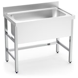 thumbnail of FRICOSMOS-Fregadero con soporte 1C 1000x700x850 mm. Dimensiones cubeta 860x495x400 mm.