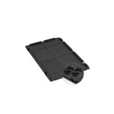 thumbnail of PROREGAL SuperSparSet 8x Eurobox NextGen Grip mit Auflagedeckel & 4 schwarzen Verschlüssen, HxBxT 12x40x60cm, 23L, Schwarz, Griffe offen, Eurobehälter