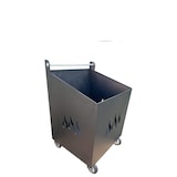 thumbnail of Carrello Portalegna Portapellet piccolo Fiamma  in ferro battuto con ruote colore antracite