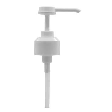 METRO Professional Sirooppomp, kunststof, lengte 34,5 cm, 5 ml, wit, 2 stuks