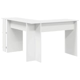 thumbnail of vidaXL Hoekbureau met plank Wit 140 x 113,5 x 75 cm Bewerkt hout