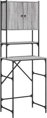 thumbnail of vidaXL Waschmaschinenschrank Grau Sonoma-Eiche 68x48,5x194 cm