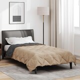 thumbnail of vidaXL Sommerdecke Anthrazit und Taupe 200 x 135 cm Mikrofaser