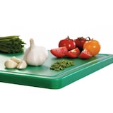 thumbnail of Snijplank Pro Gr-R hard polyethyleen groen | Met sapgoot | 530x325x24(h)mm