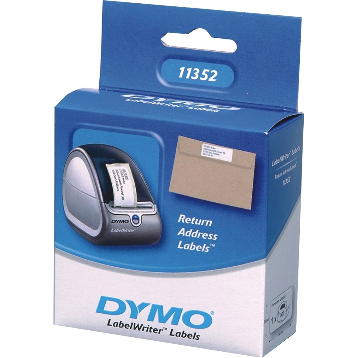 Adressetiketten Dymo 25x54mm weiß Packung mit 6 Stück